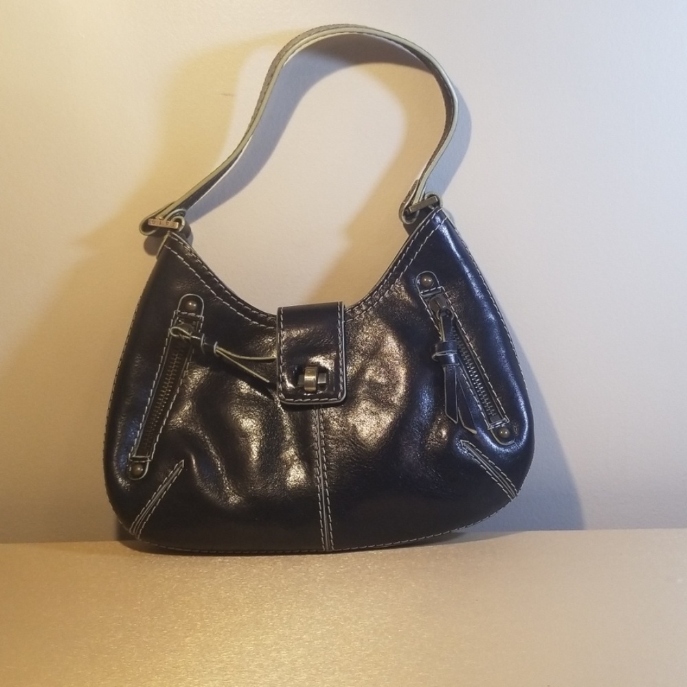 Small Rafe New York Black Leather Purse